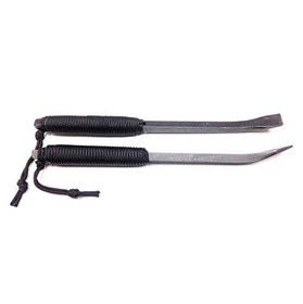 The Broco Inc. Jimmy is a convenient tool every first responder should carry in their gear. Ideal for creating the initial gap in a security door.